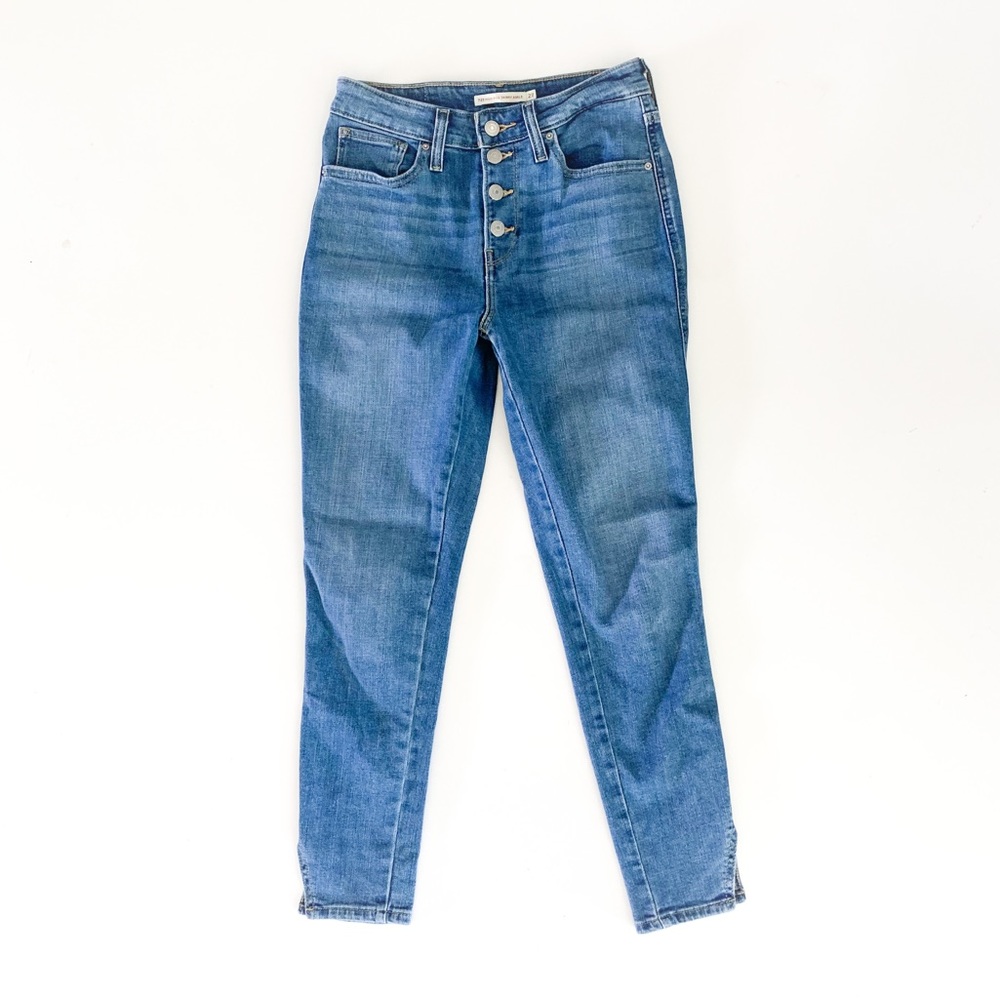 Levi’s 721 High Rise Skinny Ankle Button Fly | 27